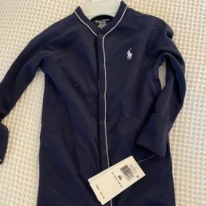NWT Navy Ralph Lauren Onesie 9M